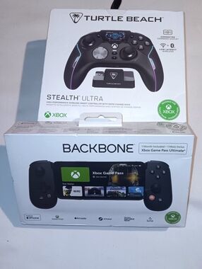 Xbox Turtle Beach Stealth Ultra Wireless Controller & Backbone Portal Bundle